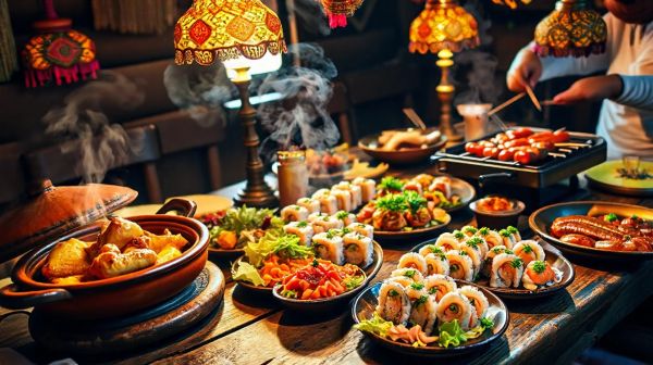 Découvrez les saveurs du monde à travers des repas inoubliables