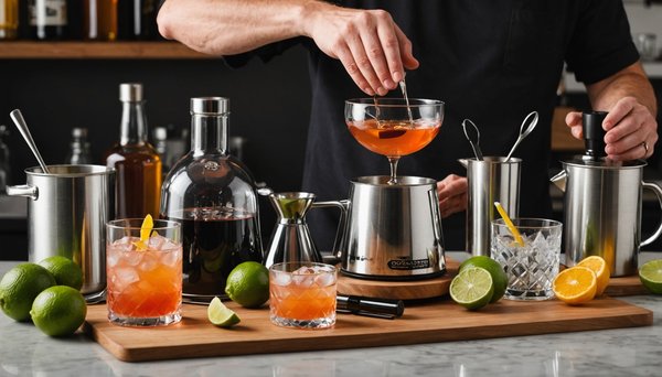 Les meilleurs kits pour débuter en mixologie chez soi