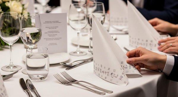 Pourquoi les serviettes en papier personnalisées valorisent la marque lors d'événements ?